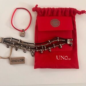 Authentic UNOde50 bracelet. Size Medium.